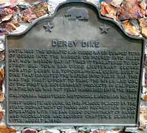 Derby dike plaque at Kosaii (Cosoy)